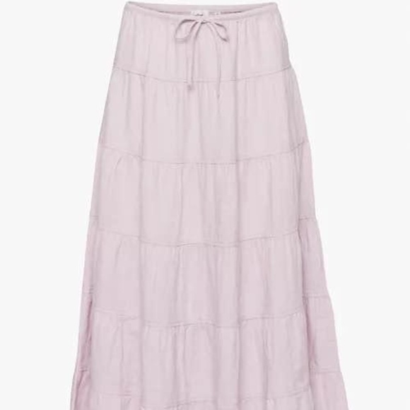 Aritzia | Bouquet linen skirt in cloudy lilac - Picture 1 of 5